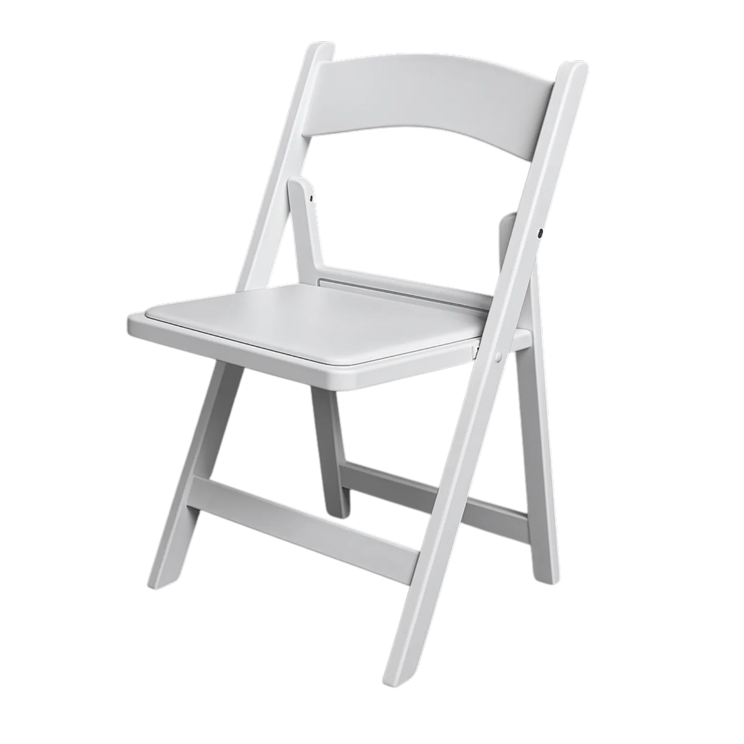 White Resin Chair