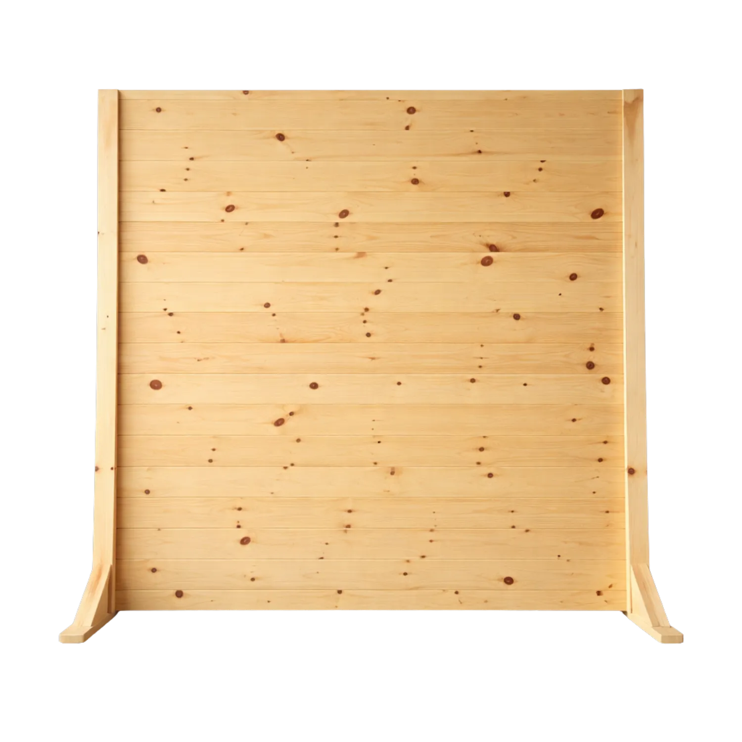 8x8 Light Wood Feature Wall